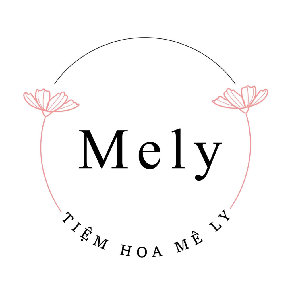 logo Tiệm hoa Mê Ly